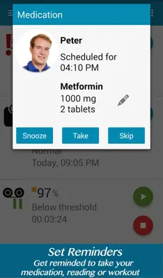 myFitness Companion android App screenshot 6